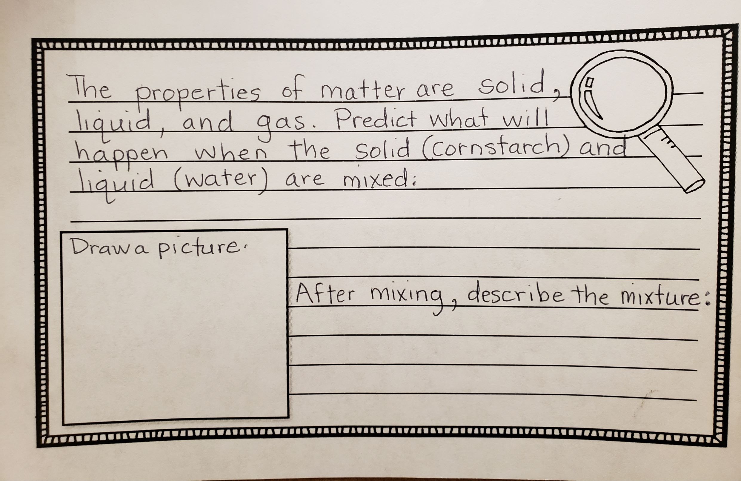 2nd Grade STEM Week Example